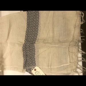 ABLE ethically made scarf NWT